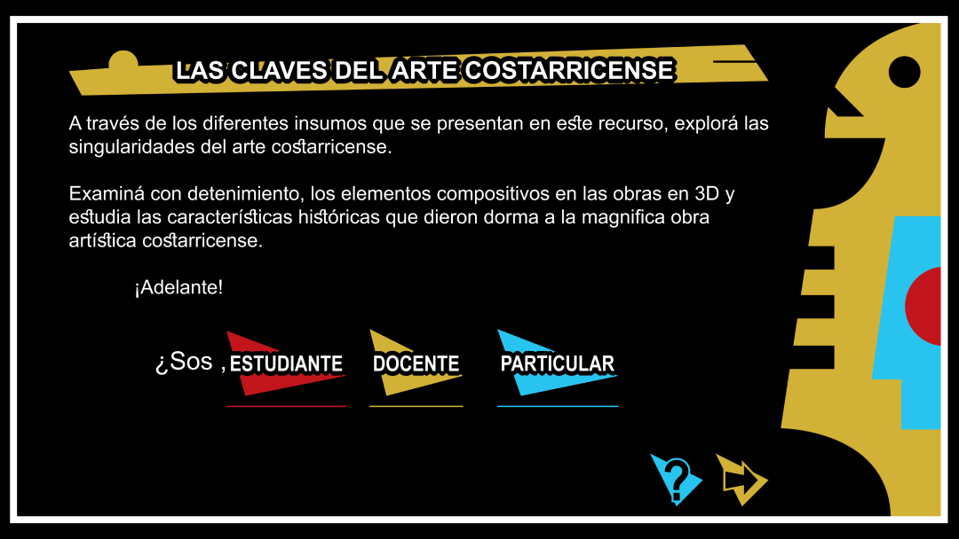 Claves del Arte Costarricense — detail 1